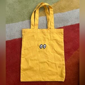 Charlotte Stone Unisex Butter Yellow Streetwear/Shopping Hipster Tote Bag